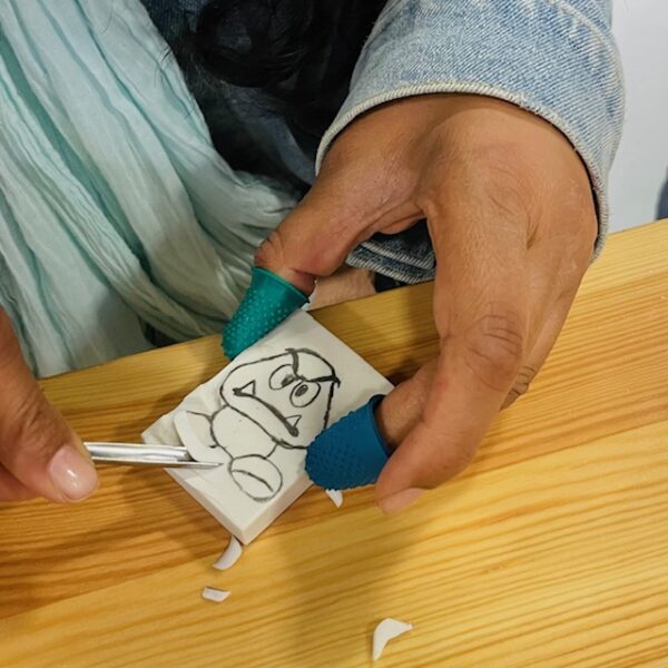 Atelier DUO gravure de tampon Mercredi 22 octobre 2025 – Image 3