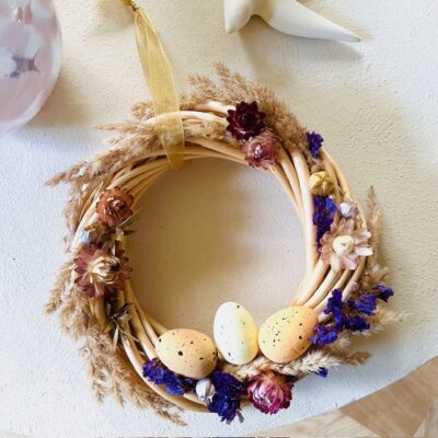 Atelier couronne de Pâques