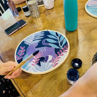 Atelier DUO peinture sur soie Dim 28 juin 2026