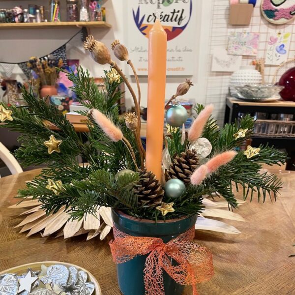 Atelier centre de table Noël – Image 5