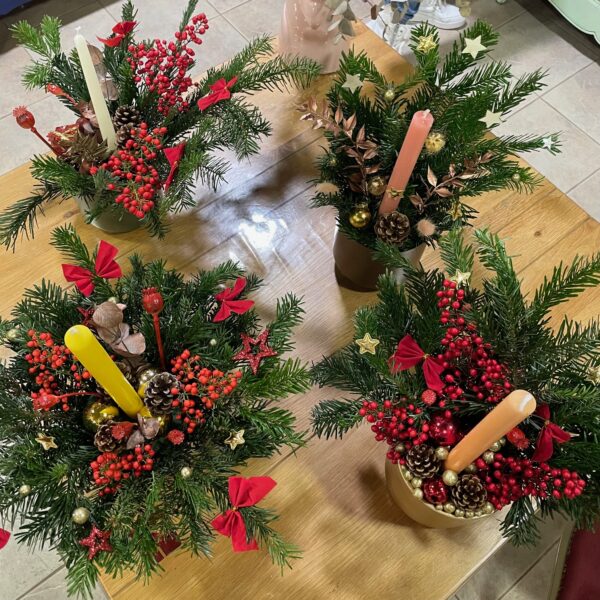 Atelier centre de table Noël – Image 2