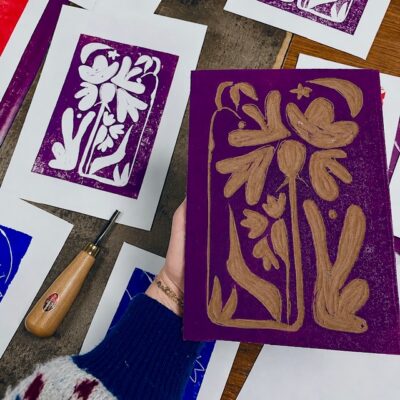 Atelier linogravure Dim 15 Nov 2026