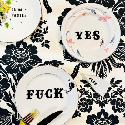 Atelier créatif recyclage vaisselle ancienne