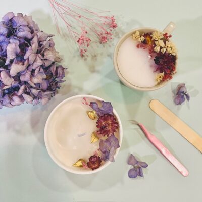 Atelier bougies cire de soja